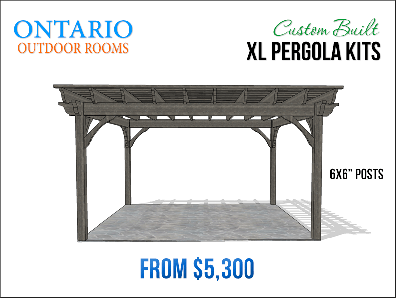 XLPergolaKit Ontario Outdoor Rooms Pergolas & Pavilions