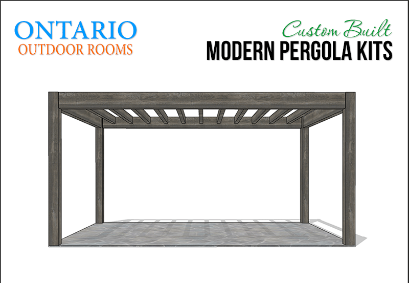 aaamodernpergolakit Ontario Outdoor Rooms Pergolas & Pavilions